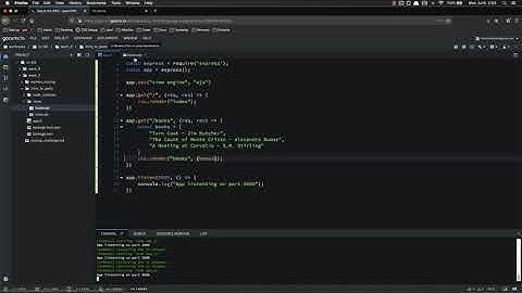 Full Stack Web Developer Course: 9_13 - Express Post Routes