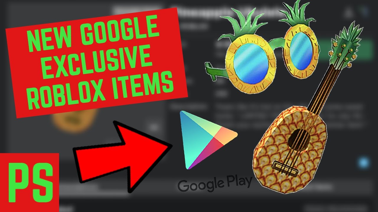 New Google Device Exclusive Roblox Items! Roblox Exclusive Android