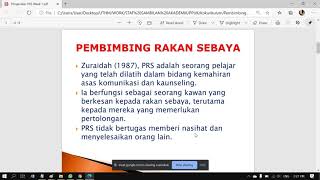 Kuliah Pengenalan PRS