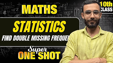 FIND MISSING FREQUENCY BY MEAN,MODE,MEDIAN | CLASS 10TH | STATISTICS | BY MOHIT SIR