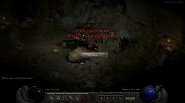 Diablo 2 Resurrected Duriel killing me before I can even load in. Diablo2, Diablo2Resurrected,