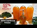 Savon liquide  la potasse  mthode rapide 100 russie  saponification  chaud 