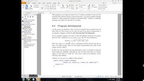 JAVA TUTORIAL: Chapter 6 - Part 1 - How to think like a computer scientist.