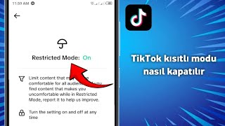 Tiktok Kısıtlı Mod 2025Te Nasıl Düzeltilir