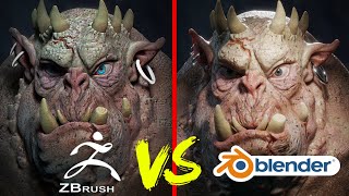 Blender vs ZBrush: Which is the Ultimate 3D Modeling and Sculpting Software?
