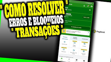 Como Resolver Problemas de Erro no App PagSeguro  Bloqueios e Transações   Passo a Passo #PagSeguro