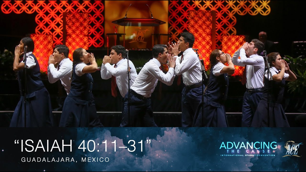 Групповое чтение Библии из Мексики «Исаия 40:11-31» — ISC 2018