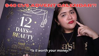 $40 CVS ADVENT CALENDAR: IS IT WORTH YOUR MONEY