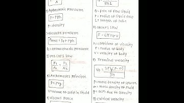 mechanical properties of fluid class 11 physics⚫⚫