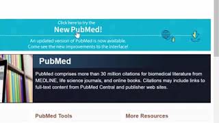 Pubmed Instructional Video Profile