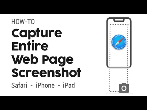 How To Take Full Page Screenshot of a Webpage in Safari iPhone or iPad