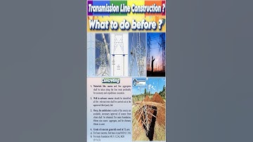 Transmission Line Construction