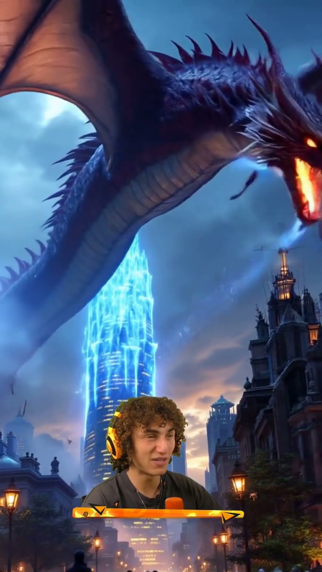 FIRE Dragon vs ICE Skyscrapers!