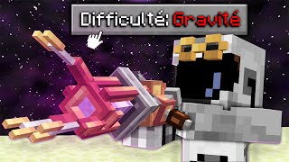 J'ai installé un mod de Gravité réaliste sur Minecraft !