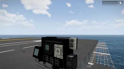 Nimitz in arma3: AI landing