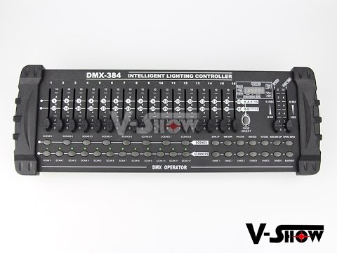 384 DMX controller perfect for event lighting