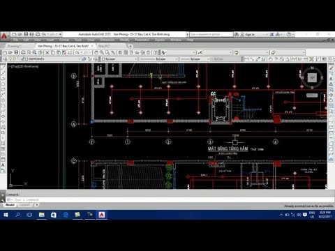 Dạy vẽ AutoCAD PCCC - Buổi 1: Thiết lập giao diện AutoCAD, bắt điểm OSNAP -scale bản vẽ về tỷ lệ1:1