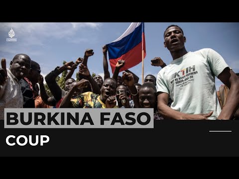 ⁣Al Jazeera English Burkina Faso Military officers remove President Damiba in a coup
