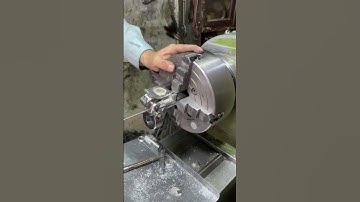 Dis balance Piece balance in Lathe Chuck #youtubeshorts #machine #machinary #shortvideos