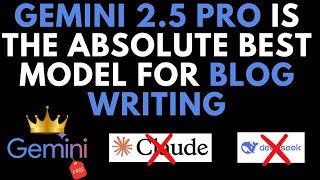 Writing An INSANE 4000 Word SEO Article With Gemini 2.5 For FREE!