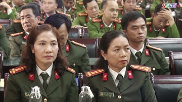 Công an tỉnh biểu dương điển hình tiên tiến trong thực hiện Sáu điều Bác Hồ dạy Công an nhân dân