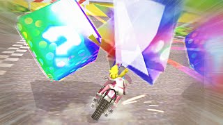 Mario Kart Wii but if I touch an item box, the video ends...