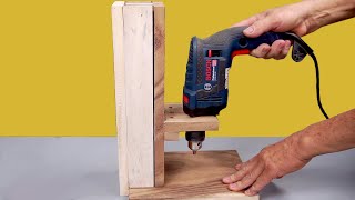 How to make a Drill Press Machine  Drill Stand