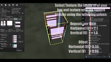 Creating a 1 Prim Second Life and OpenSim Solar Shoji Light