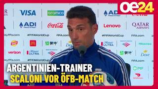 'Wir müssen Österreich ernst nehmen' - Argentinien-Trainer Scaloni vor ÖFB-Match 'Wir müssen Österreich ernst nehmen' - Argentinien-Trainer Scaloni vor ÖFB-Match