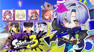 【スプラ３】スプラプラベコラボ♪　よんでますよ、イカケスさん。【にじさんじ/ミラン・ケストレル】