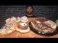 (ASMR) CHEESE CAKE & CREAM FILLED PASTRIES MUKBANG