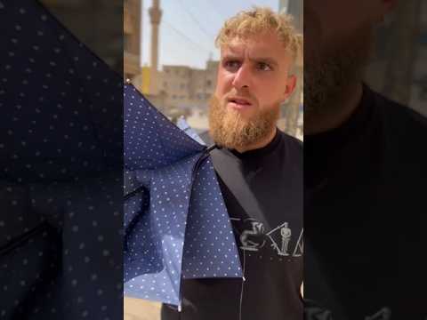 جيك بول ضد شمسية في مصر مضحك  سوريا  جيك بول ضحك