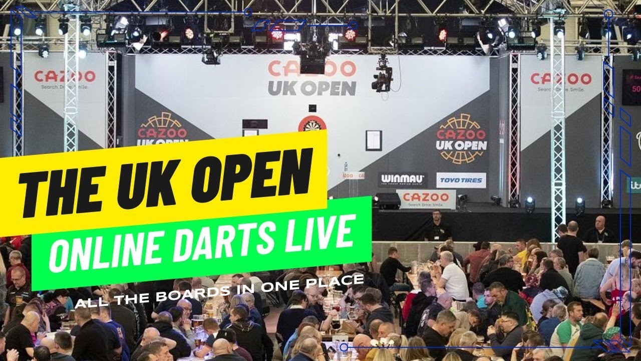 2023 UK Open Darts - Day One Evening Session LIVE!