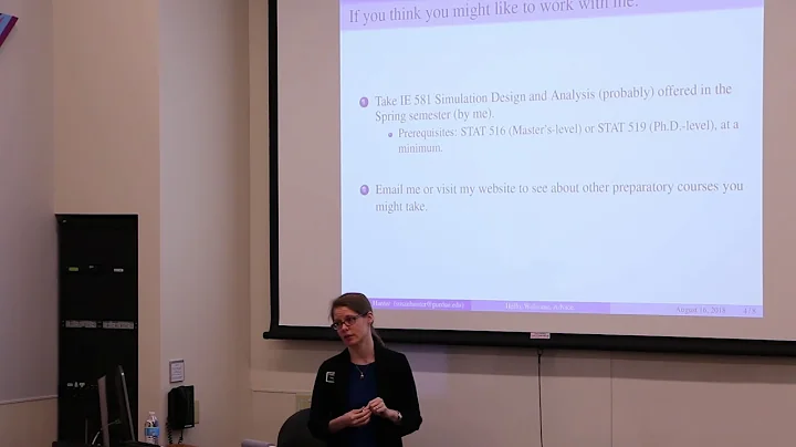 Faculty Research Presentation - Asst. Prof. Susan ...