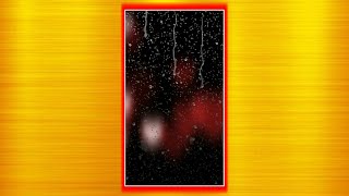 Rain Drop black screen effect || Avee player template || Mondal Screen