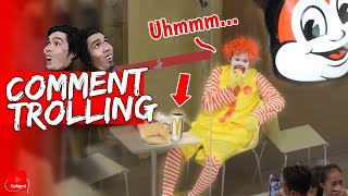 'Eating McDonalds Inside Jollibee as Ronald' | Comment Trolling