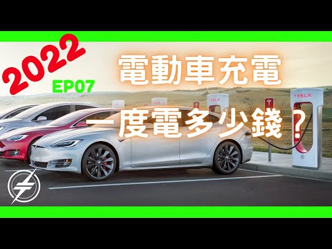 2022 EP07｜電動車充電一度電多少錢？