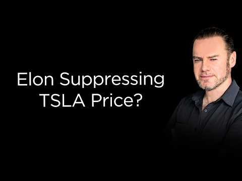 Is $TSLA Stock Price Being Suppressed Before the SpaceX Merger?