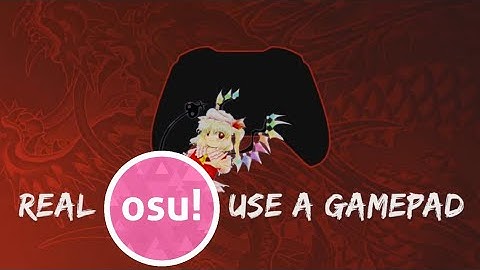 osu!mania on a PS4 controller