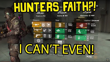 MELT LIKE A HUNTER! - The Division 1.7 Build Video! PvE/PvP