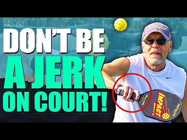 Never EVER Do These Things On A Pickleball Court | Etiquette class=