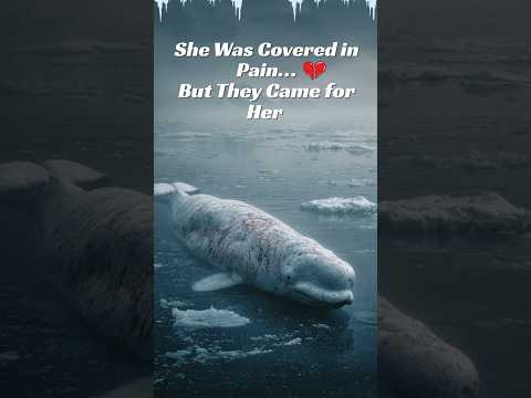 Frozen Tears Beluga Whale Saved From Coral Crusted Pain Emotional Arctic Rescue Motherhood