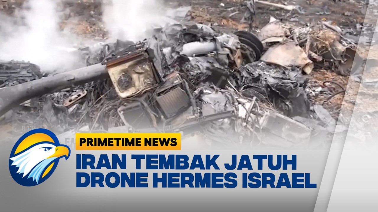 Pertahanan Udara Iran Lumpuhkan 2 Drone Canggih 
