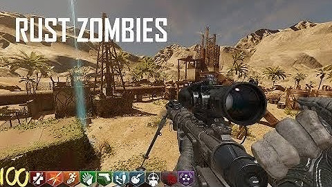 Call of Duty Bo3 gun game Rust custom zombie map