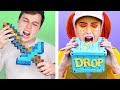 10 DIY Minecraft Candy vs Fortnite Candy Challenge!