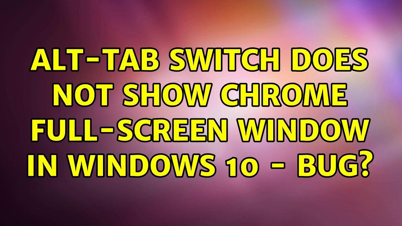 how to make dosbox full screen after alt tab how to make dosbox full screen after alt tab