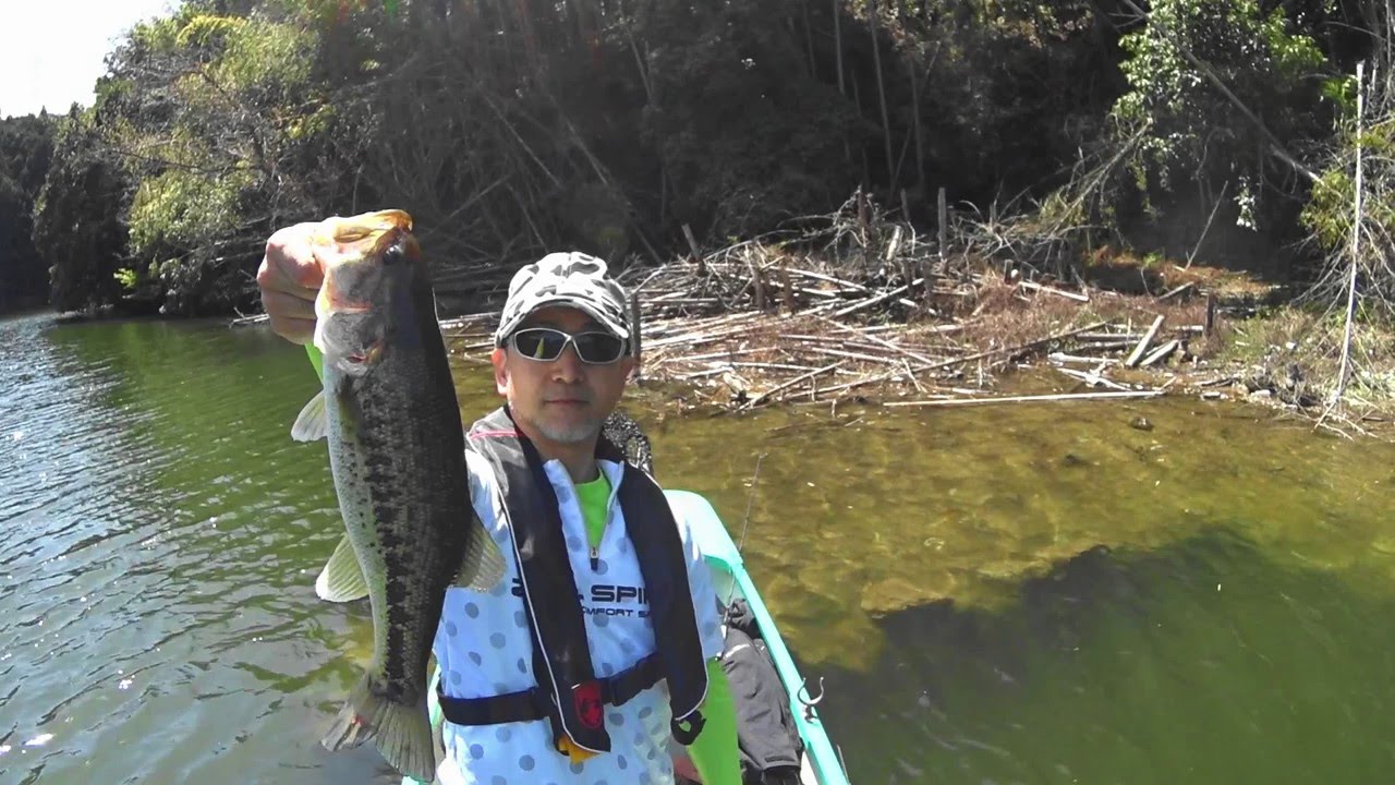 津 風呂 湖 バス 釣り おかっぱ り