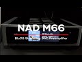 Nad electronics  m66 bluos streaming dacpreamplifier