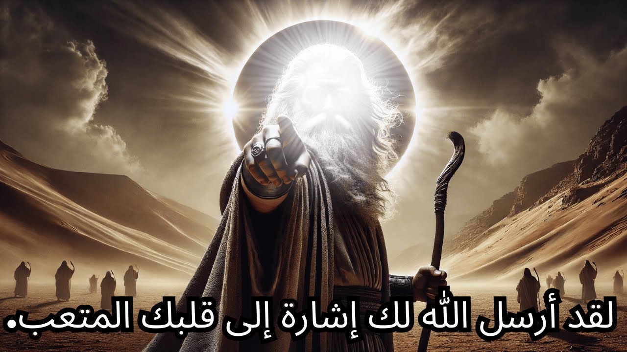 لقد أرسل الله إليك هذه الرسالة، لقد جاءت إليك لسبب ما: إنها علامة لقلبك المتعب.