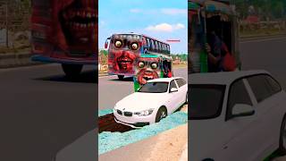Massive Truck & Car | Beamng Crash - A Visual Feast #vfx #italianbrainrot  #trending #beamng #shorts